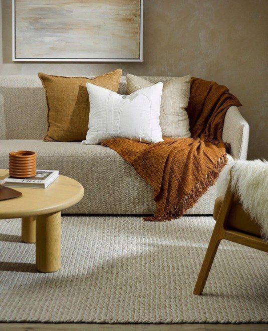 Kansas Floor Rug - Oat/Natural image 4