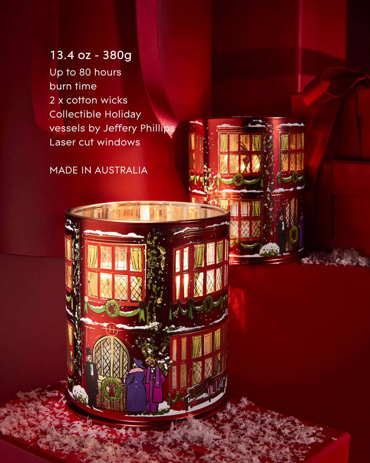GLASSHOUSE Night Before Christmas- 380g Scented Candle