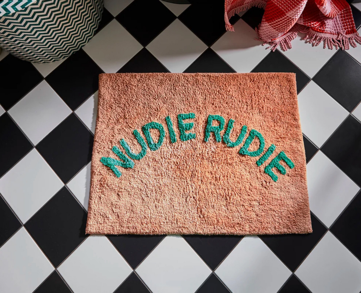 Tula Nudie Bath Mat - Peach