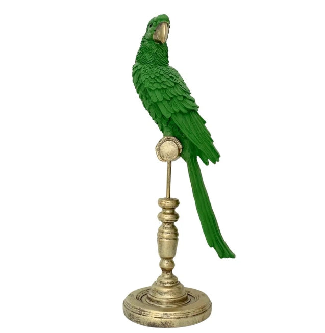 Ornithology Aviary Perroquet Royale - Leaf Green w/ Gold