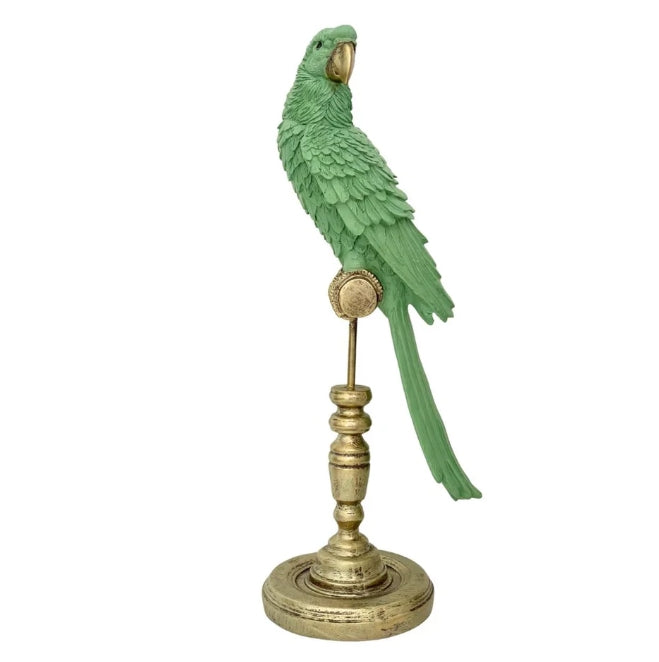 Ornithology Aviary Perroquet Royale - Pale Green w/ Gold