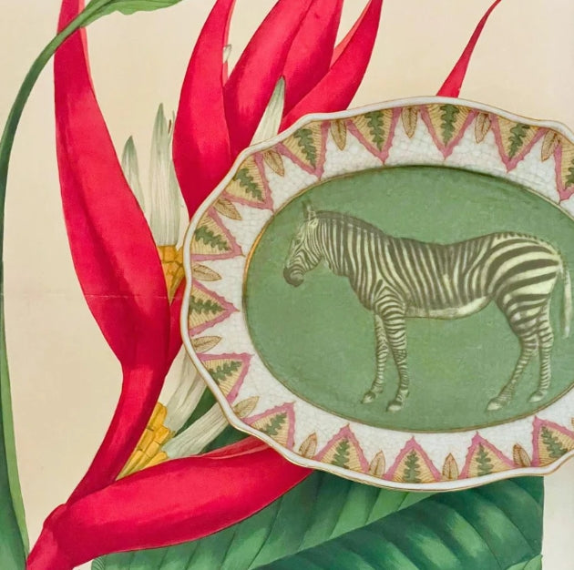 Paradiso Savon Dish - Zebre
