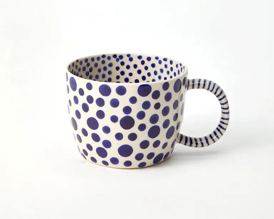 Chino Mug Navy Spot