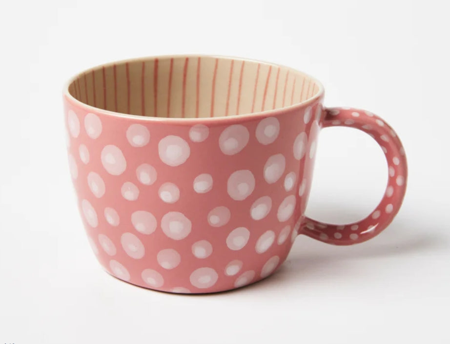 Chino Mug Pink Spot