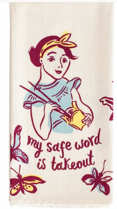 Dish Towel - My Safe Word Is Takeout
