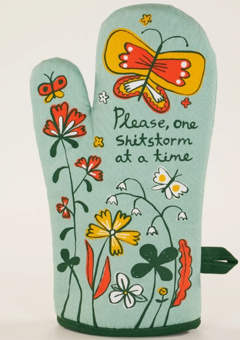 Oven Mitt - Please one shitstorm at a time