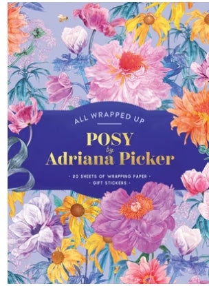Wrapping Paper Booklet - Posy by Adriana Picker