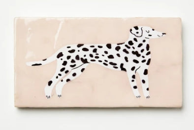 Pup Dalmation Tile
