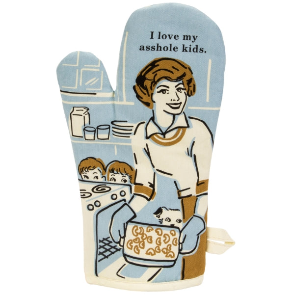 Oven Mitt - love my kids