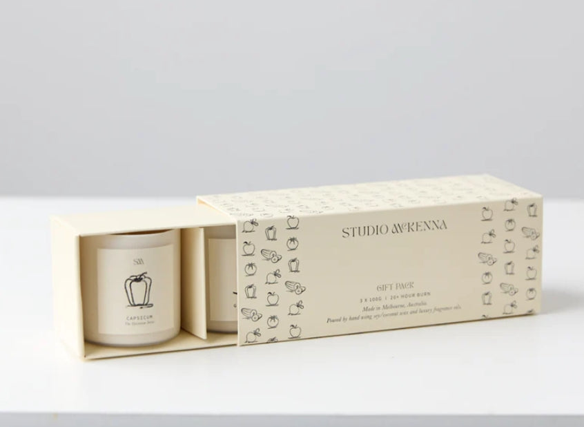 Epicurean gift series - set of 3 mini candles #2
