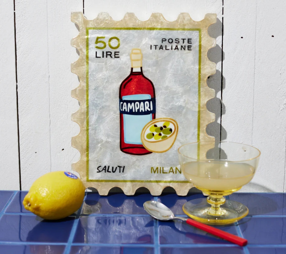 Campari Stamp - Wall Tile
