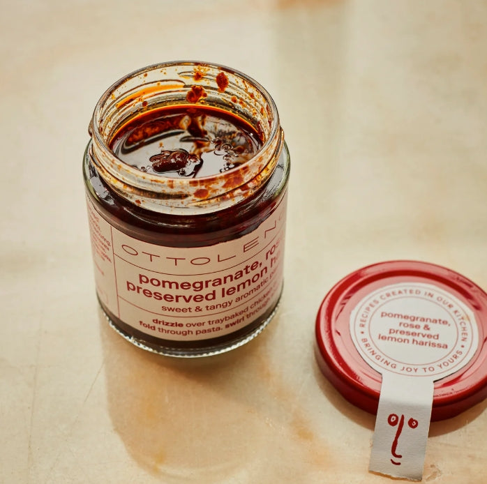 Ottolenghi Pomegranate, Rose & Preserved Lemon Harissa