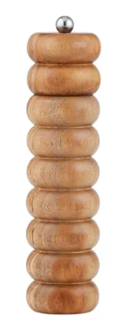 Natural timber salt & pepper grinder