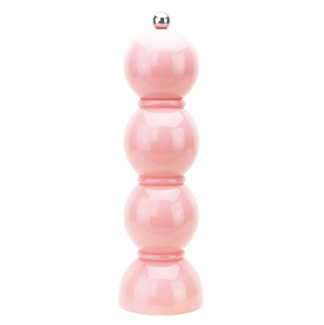 Pale Pink Bobbin Salt or Pepper Mill image 0