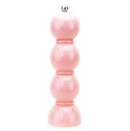 Pale Pink Bobbin Salt or Pepper Mill image 0