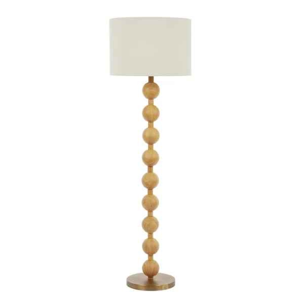 Taylor Wood Look Floor Lamp image 0