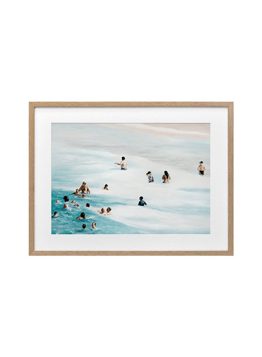 Heatwave Framed Art Print - Oak Frame image 0