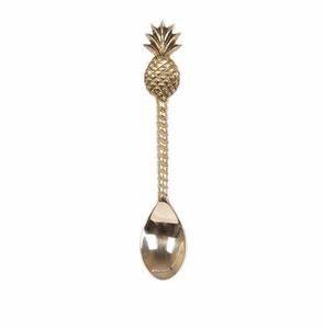 Brass Teaspoon - Pineapple image 0