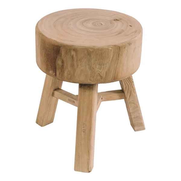 Chunky Wood Stool image 0