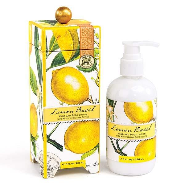 Lemon and Basil Hand and Body Lotion image 0