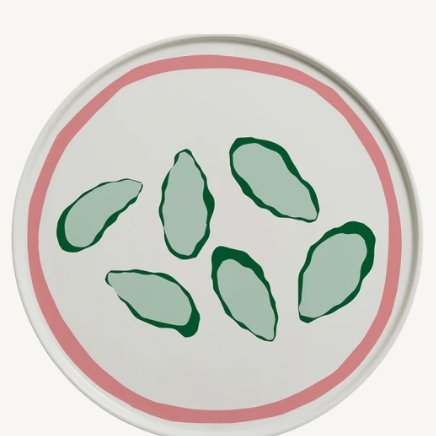 Italian Plate - Oyster Plate image 0