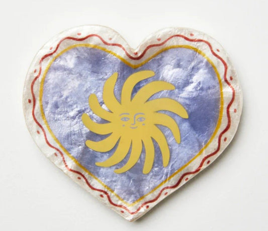 Soleil Sun Heart - Wall Plaque image 0