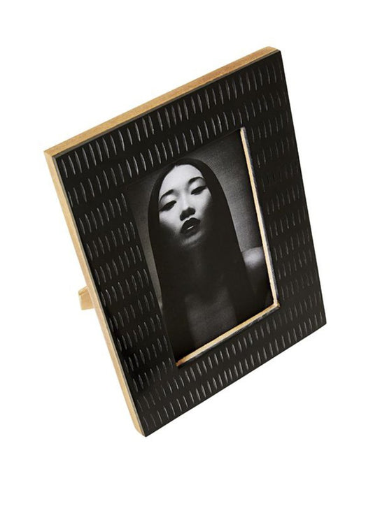 Frame - Black Carved frame - 4 x 6 image 1