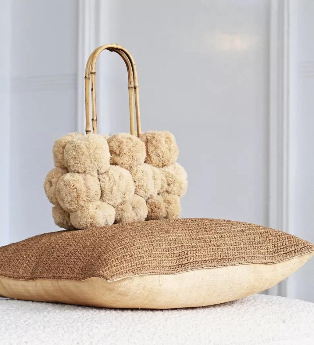 Mimosa Raffia Handbag image 0