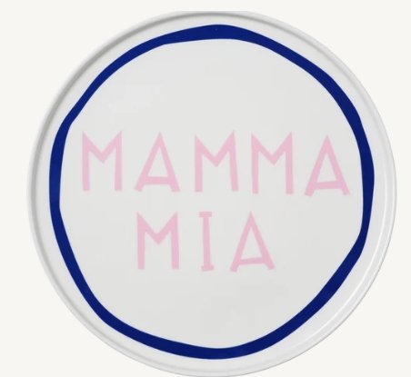 Italian Plate - Mamma Mia image 0