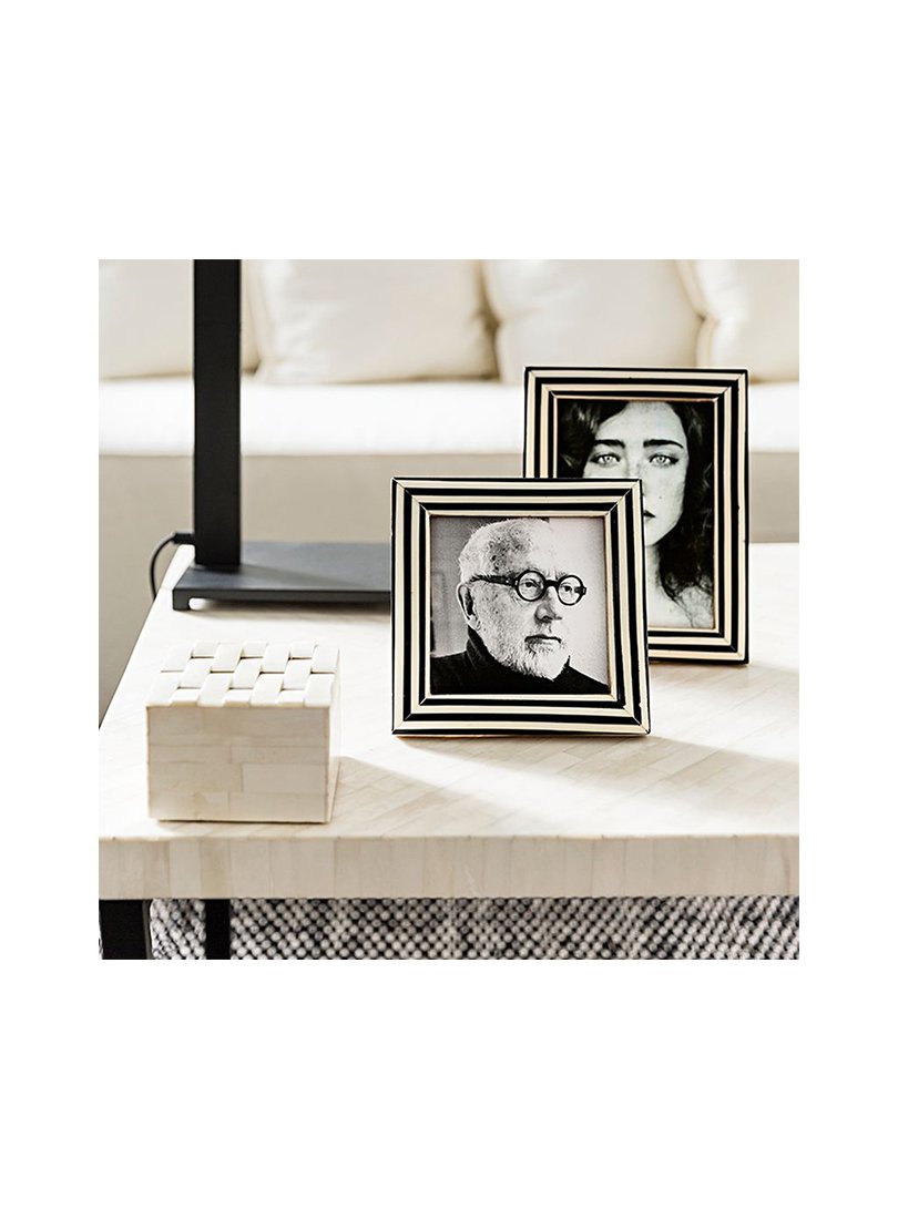 Frame - Black &amp; White Striped frame image 1