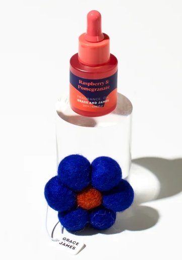 Felt Air Freshener - Raspberry & Pomengranate image 0