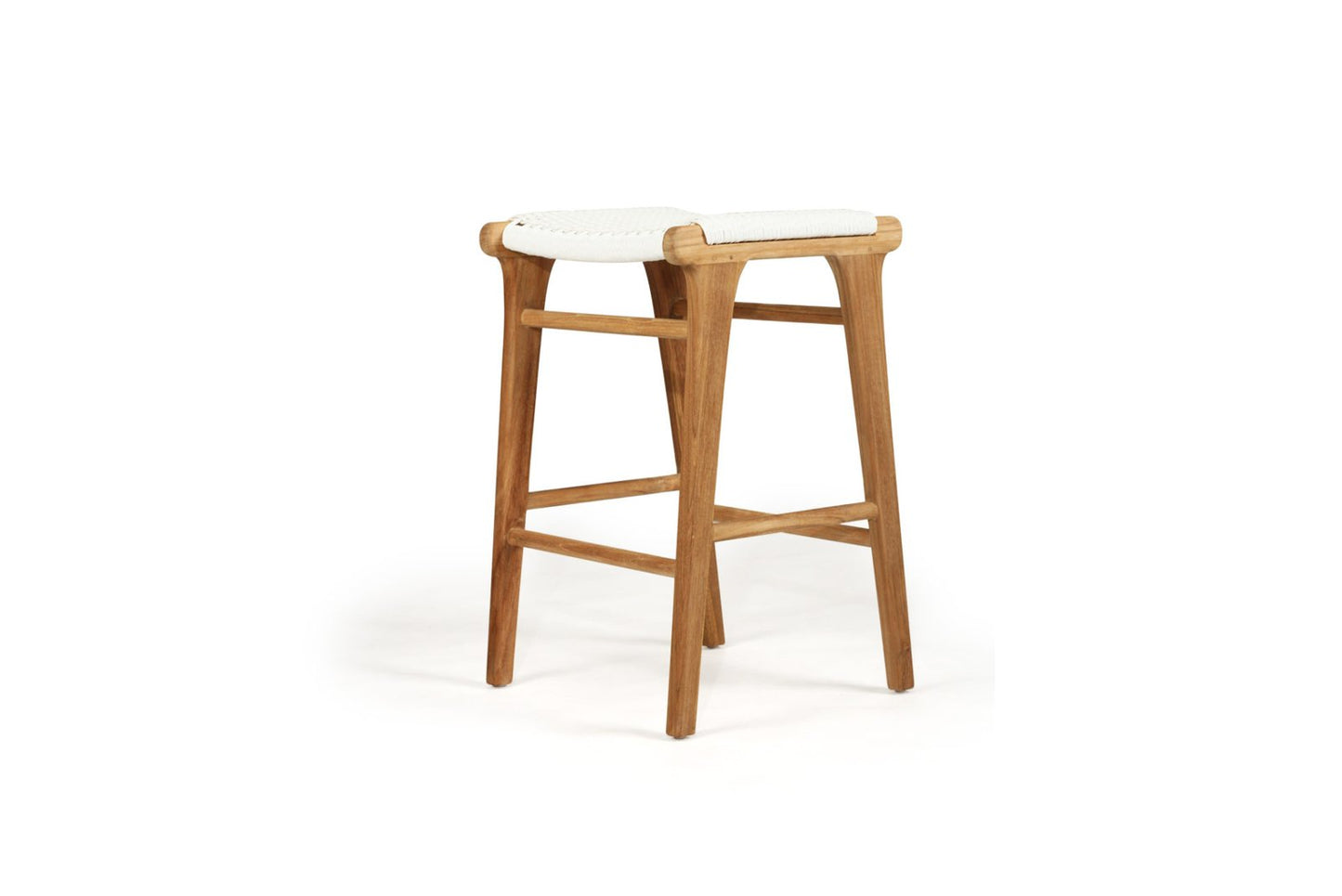 Torquay counter stool backless - White image