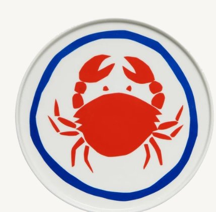 Italian Plate - Crab image 0