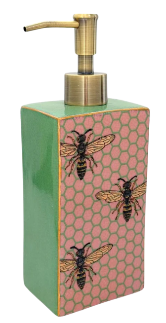 Jardiner Savon Dispenser - Abeille DUE INTO STORE MID APRIL
