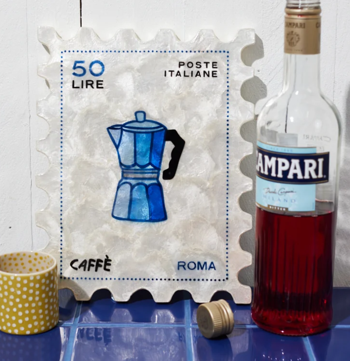 Caffe stamp