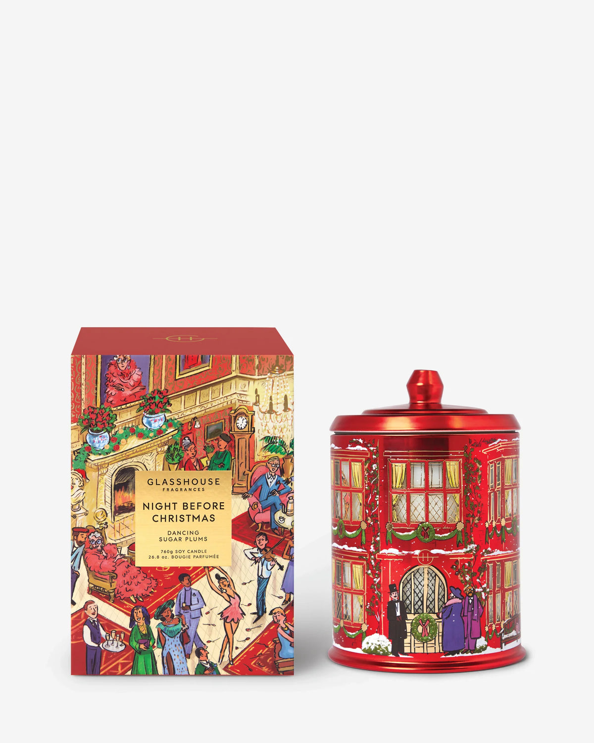 GLASSHOUSE Night Before Christmas- 380g Scented Candle