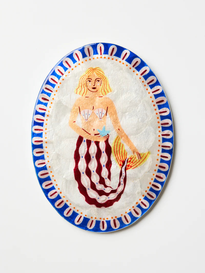Mermaid Cowrie plaque