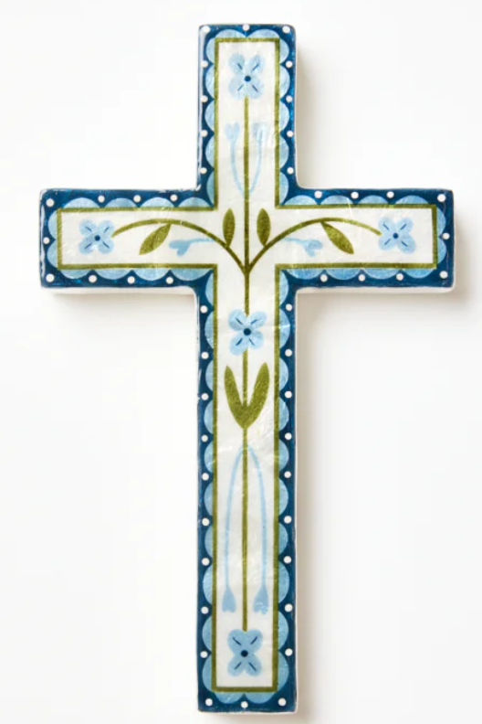 Samira Cross Blue - Large