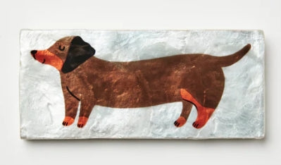 Pup Dachshund Tile