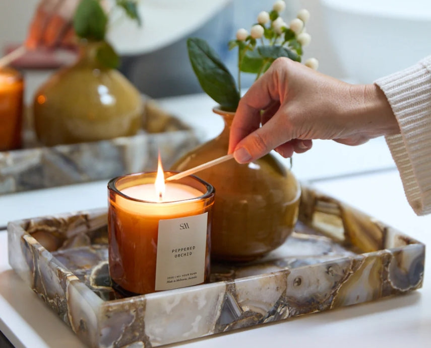 Peppered Orchid 250g scented candle