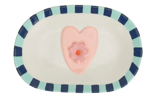 Ceramic Heartfelt Plate