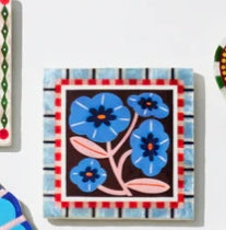 Bloom Nouveau Blue Square