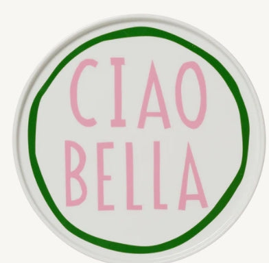 Plate Ciao Bella