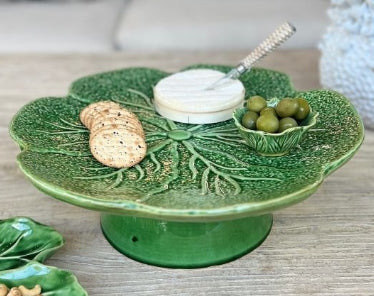 Cabbage Cakestand Green