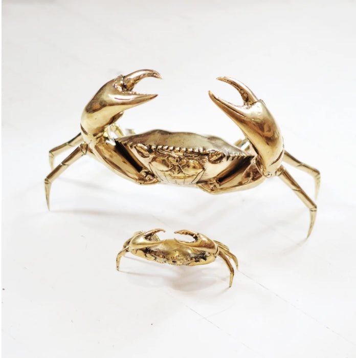 XL Brass Crab