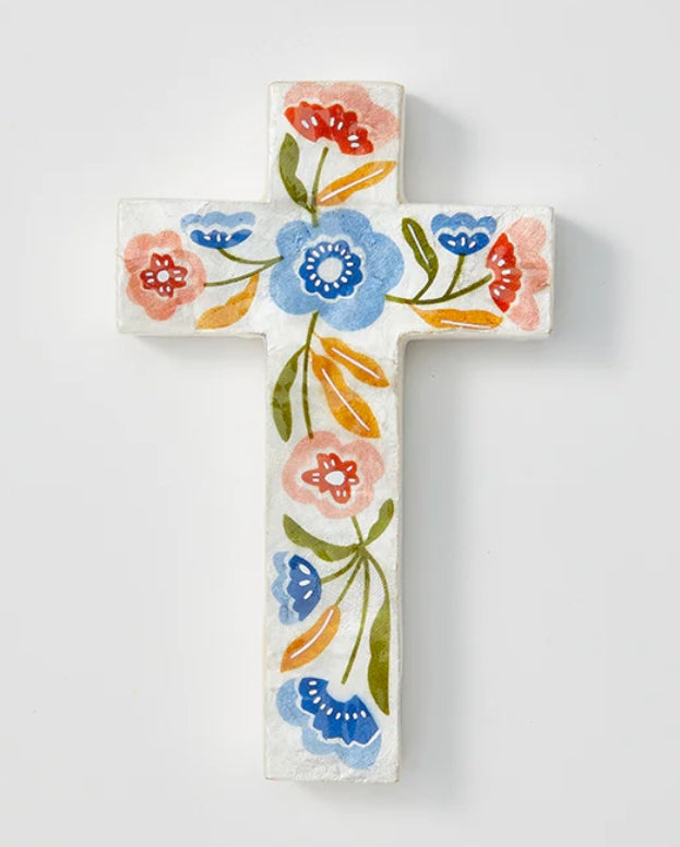 TULUM CROSS SMALL FLORAL