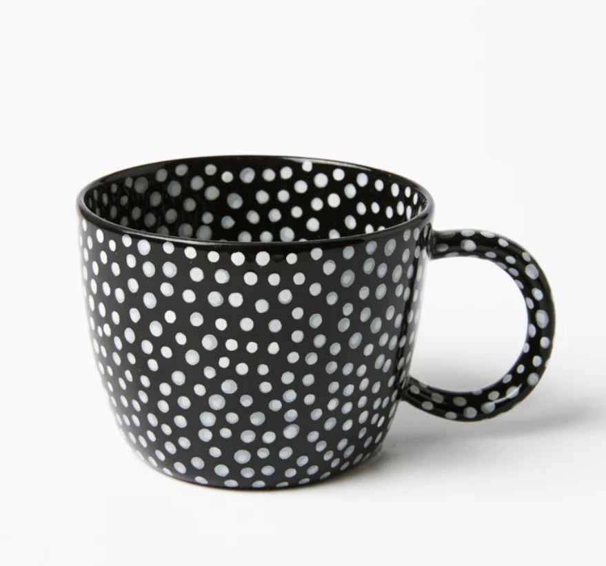 CHINO MUG WHITE SPRINKLE