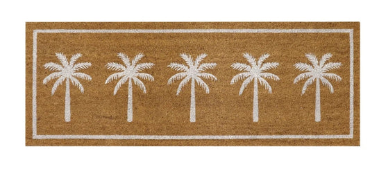 Bahamas Double Doormat - White