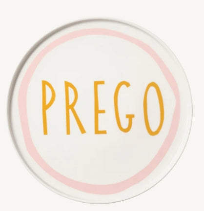 Italian Plate - Prego