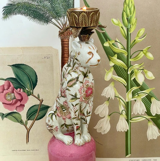 Jungla Candle Holder - Leopardo